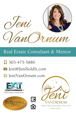 Jeni VanOrnum: Real Estate Consultant and Mentor book cover